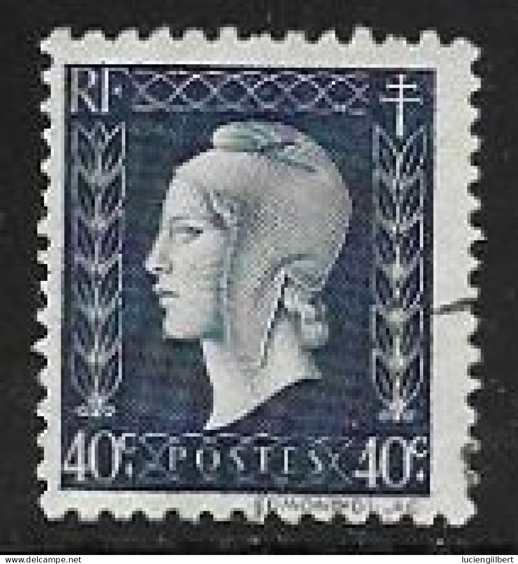 TIMBRE N° 684  -    MARIANNE DE DULAC  -  OBLITERE  -  1945 - Used Stamps