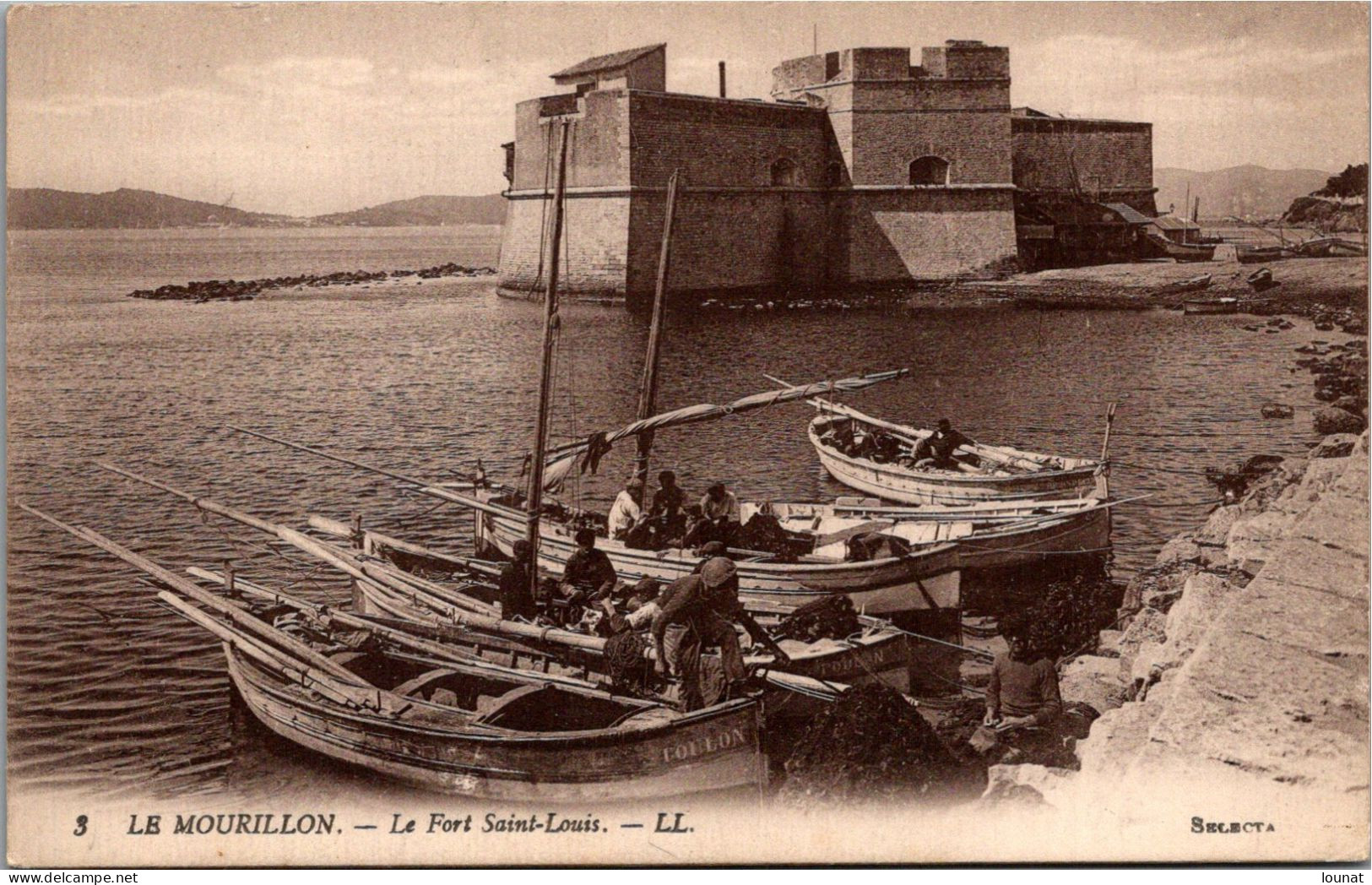 83 TOULON MOURILLON - Le Fort Saint Louis - Toulon