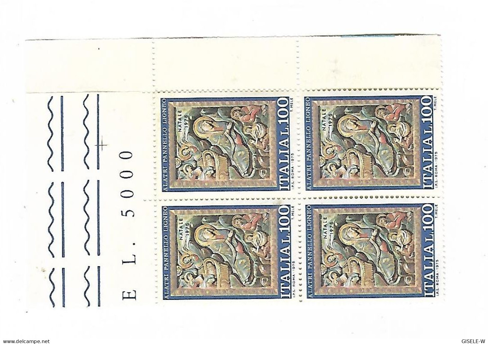 ITALIE 1975 / 4 TIMBRES ETAT NEUF - 1971-80: Mint/hinged