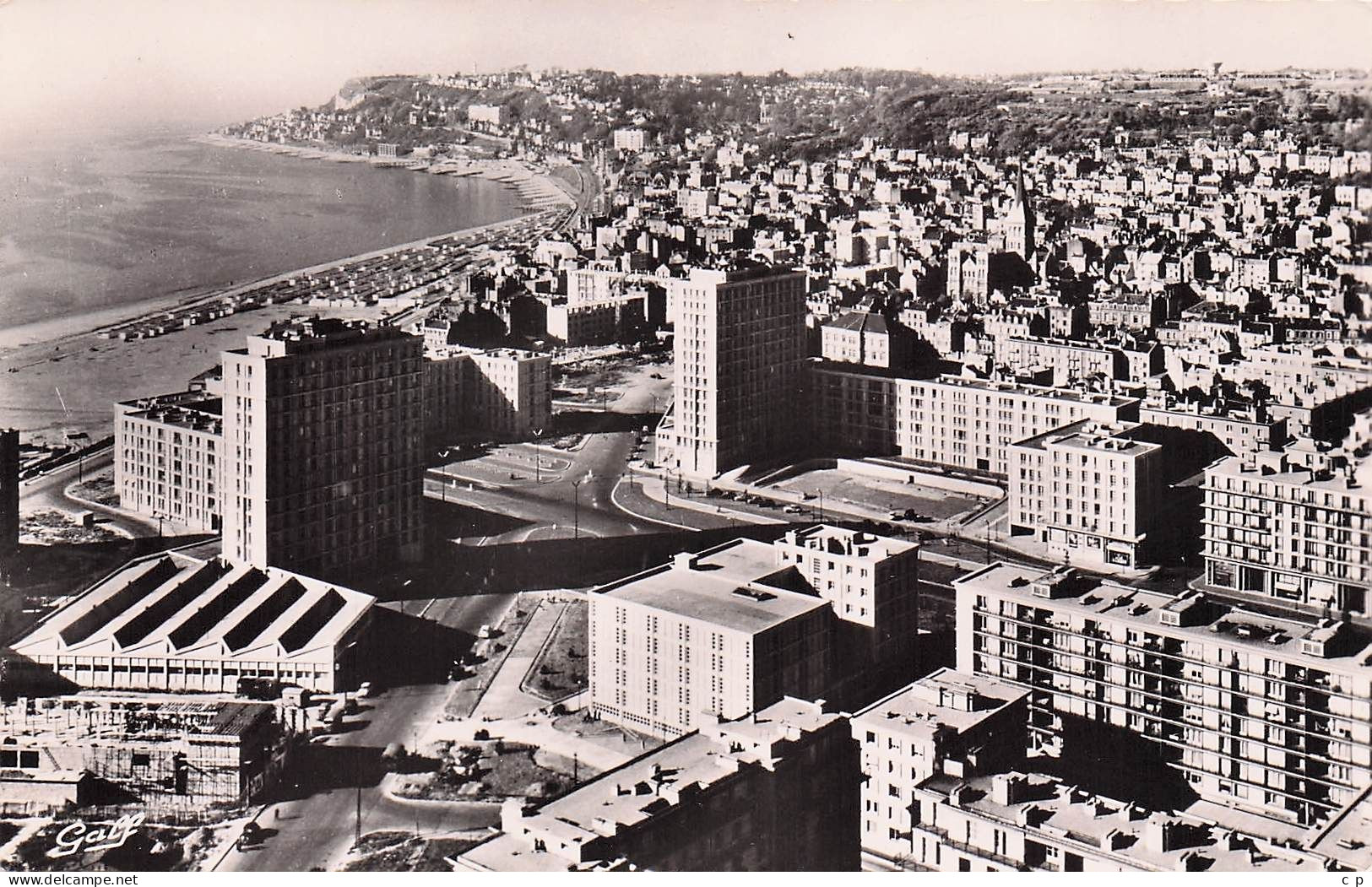 Le Havre -   Vue Panoramique Sur La Porte Oceane  Et Cote Sainte Adresse  - CPSM °J - Unclassified