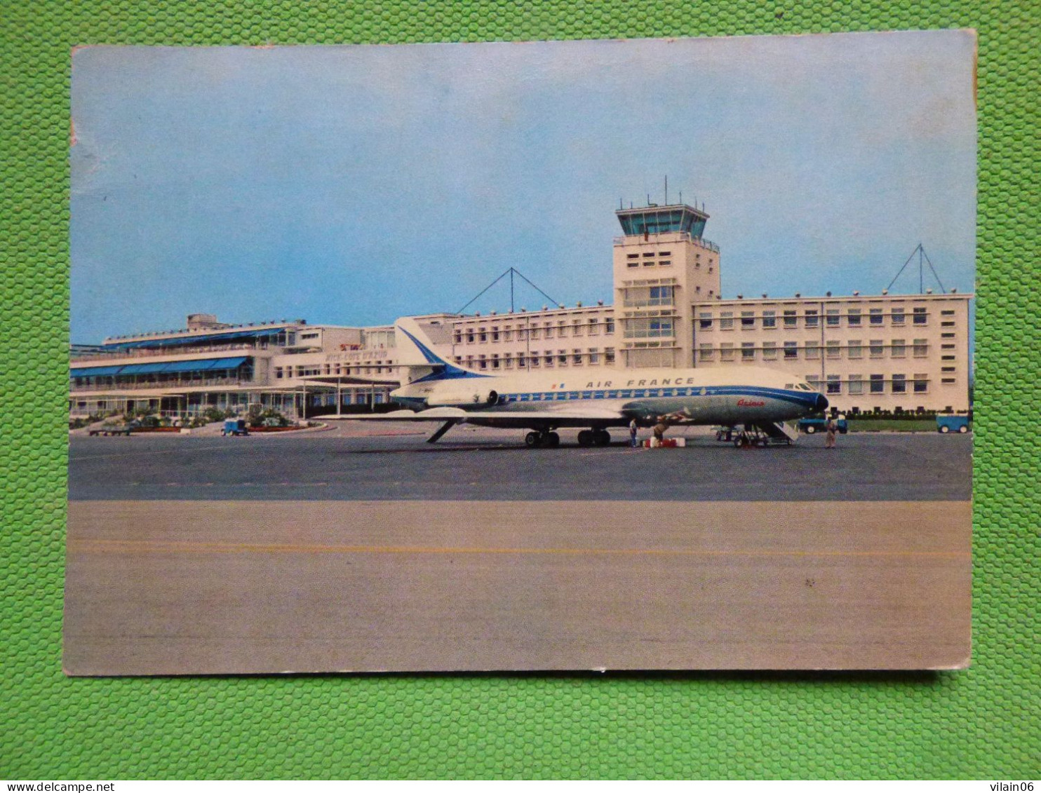 NICE  CARAVELLE AIR FRANCE     /  AEROPORT / AIRPORT / FLUGHAFEN - Aérodromes