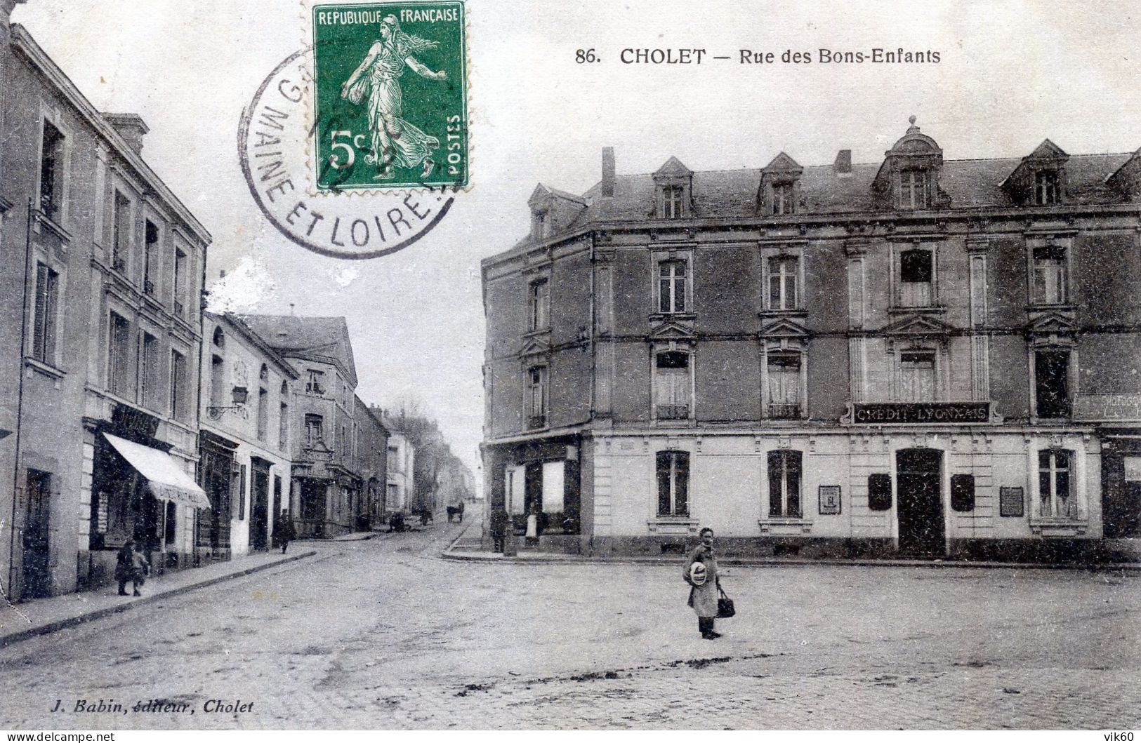 49   CHOLET  RUE DES BONS ENFANTS - Cholet