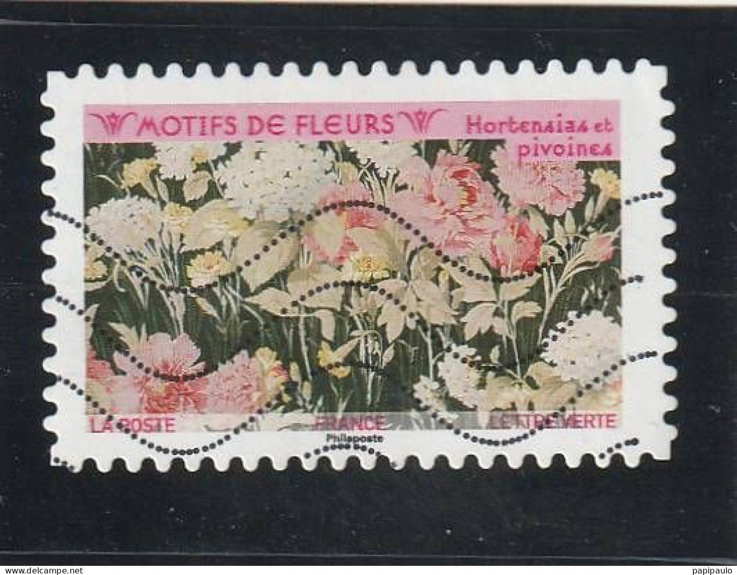 FRANCE 2021 Y&T 1992 Lettre Verte Flore - Usati