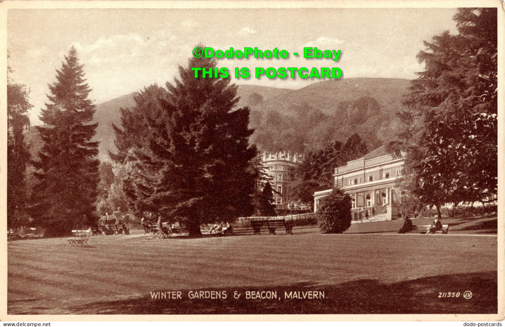 R358499 Malvern. Winter Gardens And Beacon. Valentine. Phototype. Ministry Of Su - World
