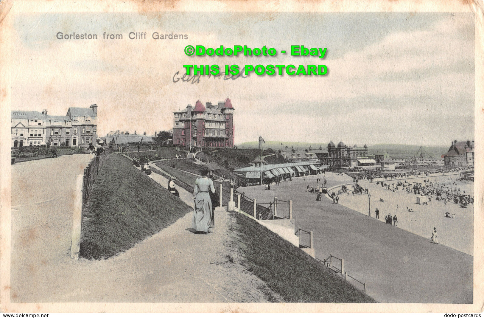 R358501 Gorleston From Cliff Gardens. Stewart And Woolf. Series 294. 1904 - World