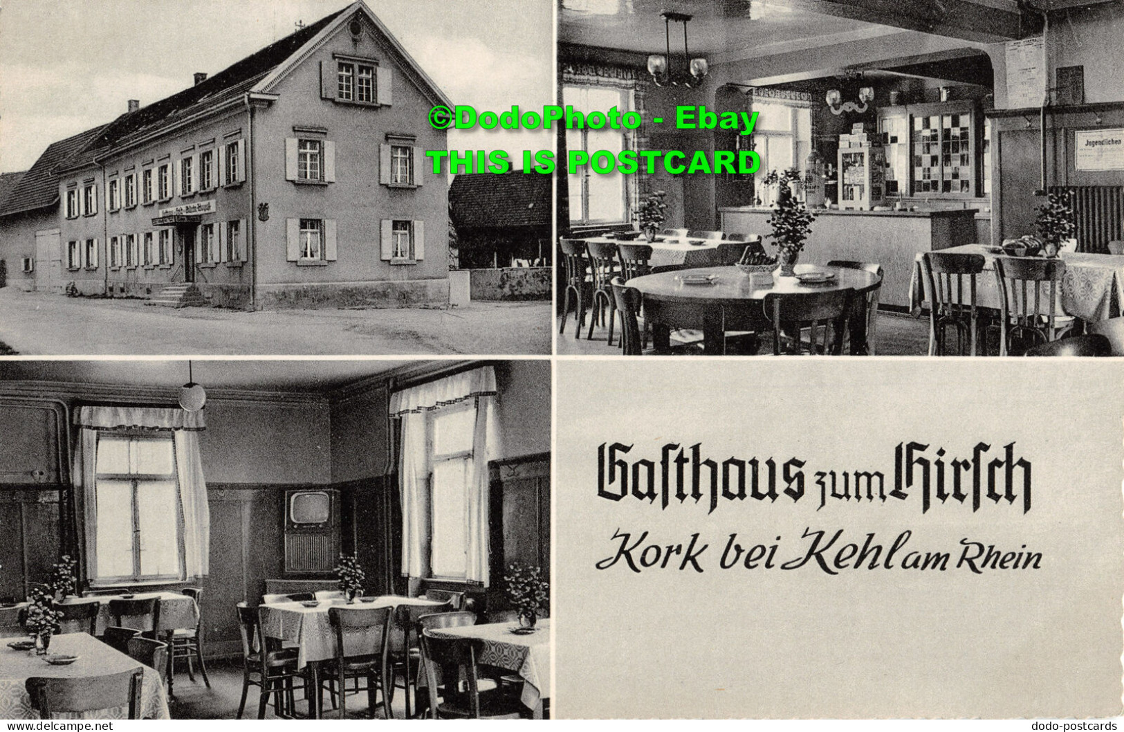 R358544 Gasthaus Zum Hirsch. Kork Bei Kehlam Rhein. Theo Leuze. Nr. 6129 - World