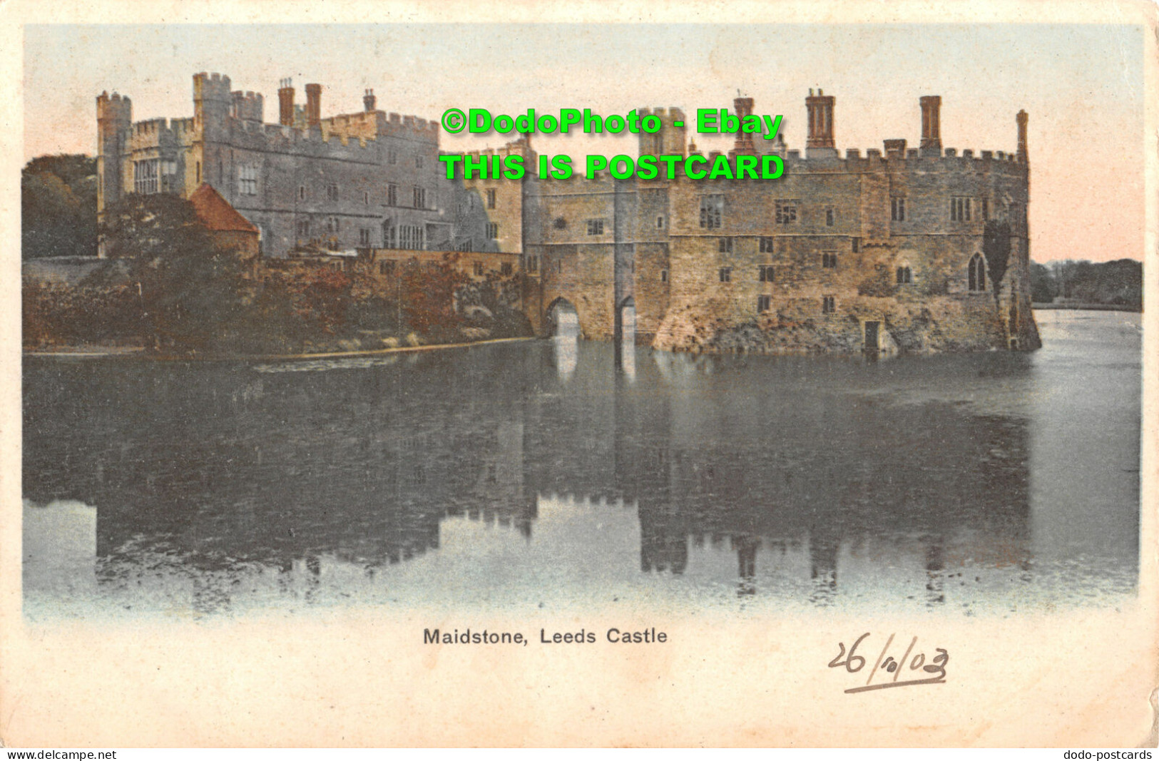 R358553 Maidstone. Leeds Castle. Postcard. 1903 - Monde