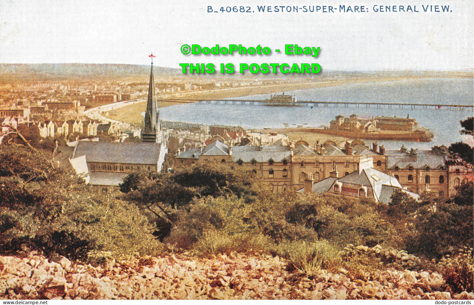 R358558 Weston Super Mare. General View. Photochrom. Celesque Series - Monde