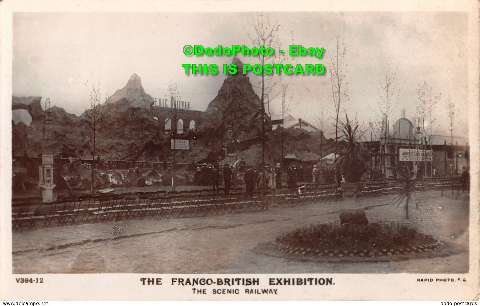 R358883 The Scenic Railway. The Franco British Exhibition. The Rapid Photo Print - Monde