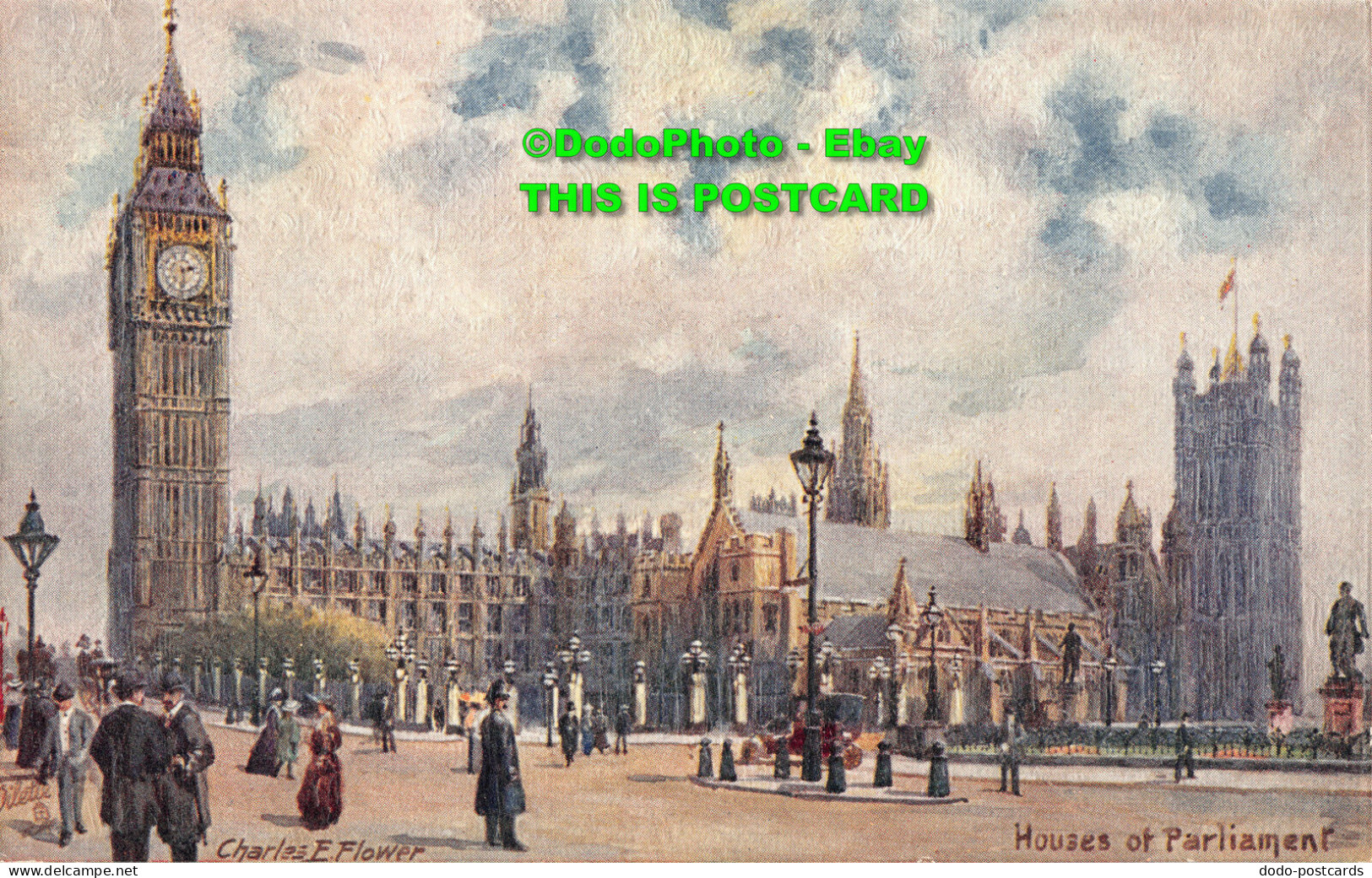 R358563 Houses Of Parliament. Tuck. Oilette. Postcard No. 7898. Charles E. Flowe - Monde