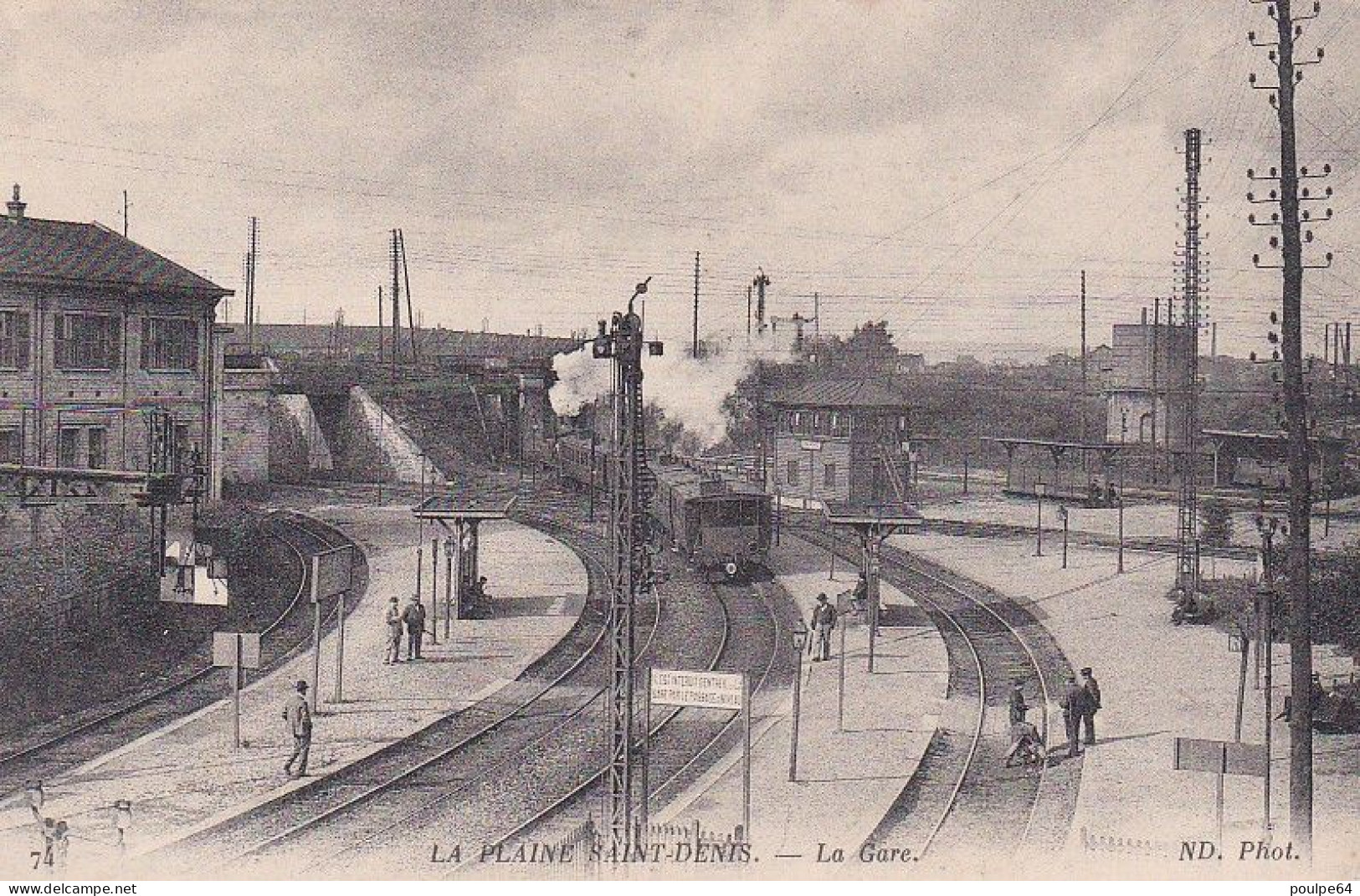 La Gare De La Plaine Saint-Denis : Vue Intérieure - Saint Denis