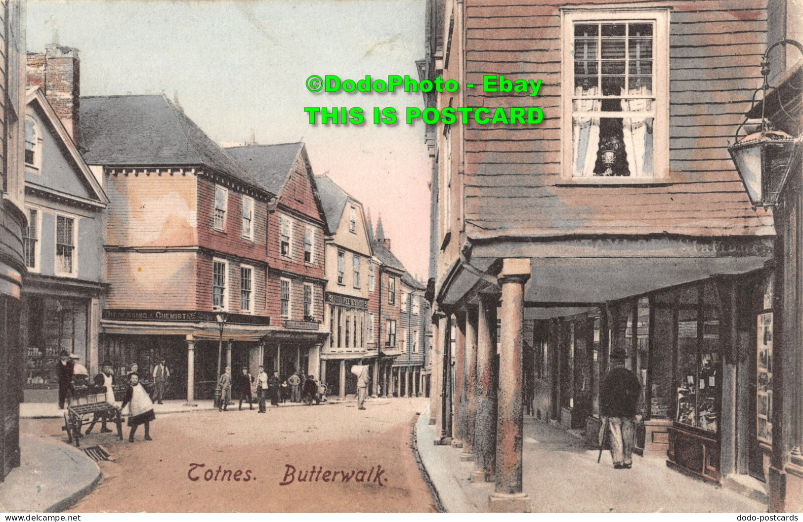 R358575 Totnes. Butterwalk. F. Frith. No. 38227 - Monde