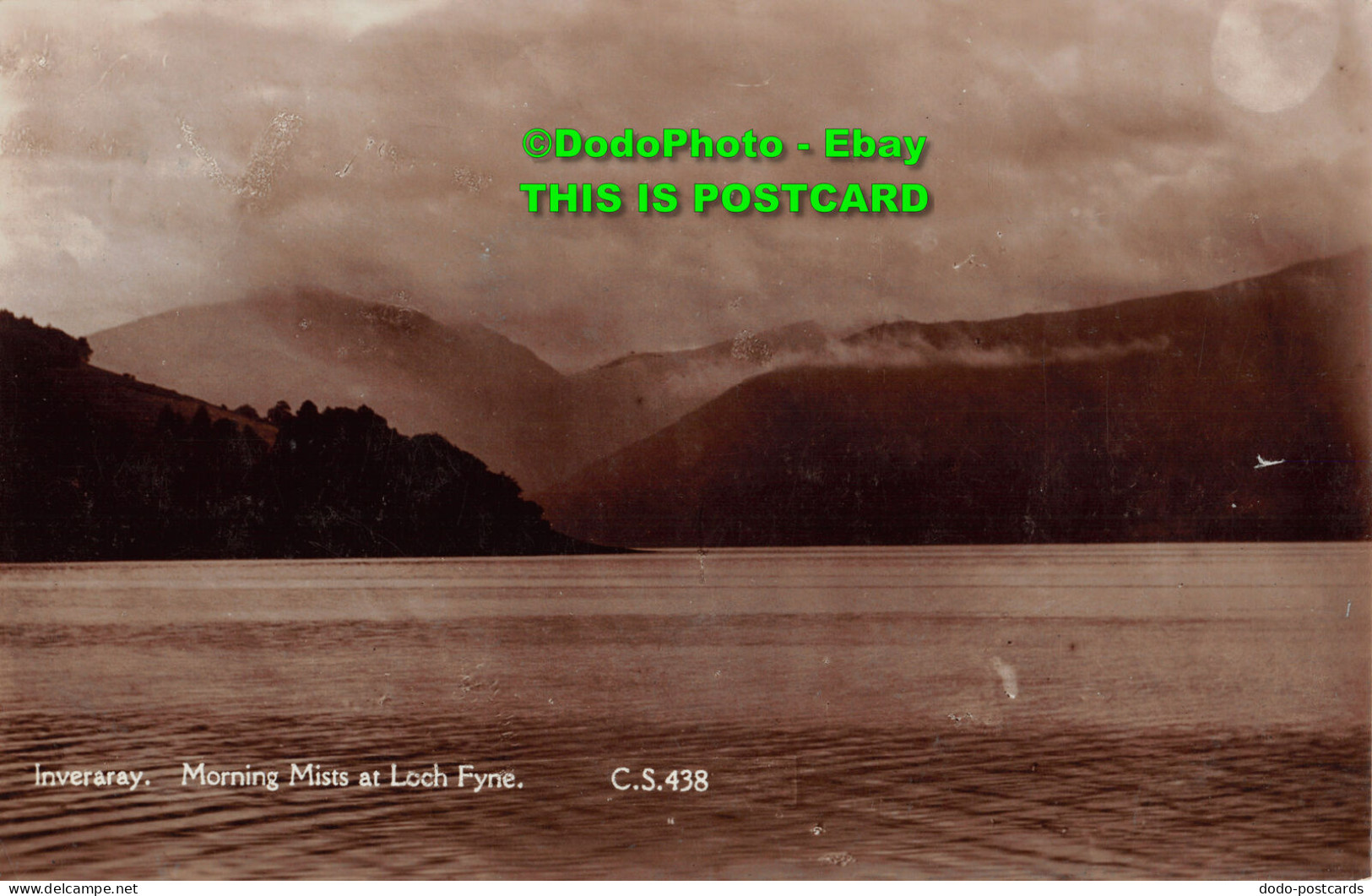 R358903 Inverary. Morning Mists At Loch Fyne. J. M. And Co. Caledonia Series. RP - Monde