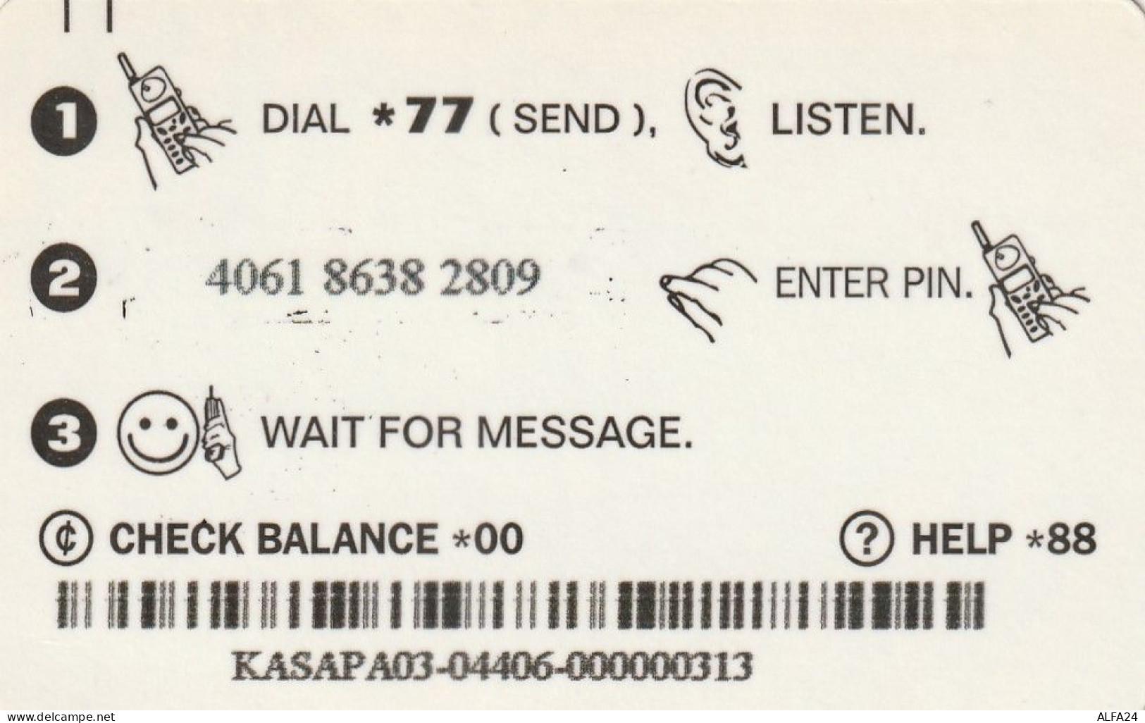PREPAID PHONE CARD GHANA  (E10.32.4 - Ghana
