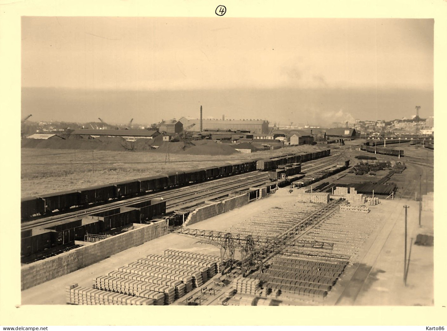 Nantes * Photo Ancienne Photographe Gaston * Gare Nantes état , Gare Marchandises * Ligne Chemin De Fer * 18x13cm - Nantes