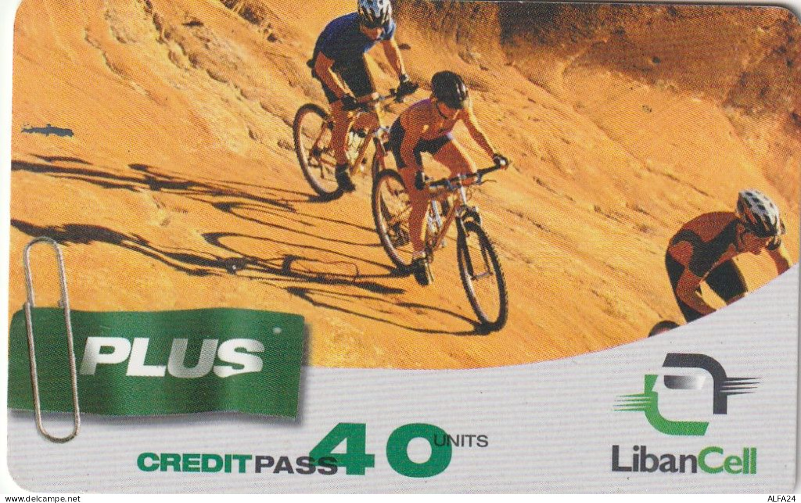 PREPAID PHONE CARD LIBANO  (E10.19.7 - Libano