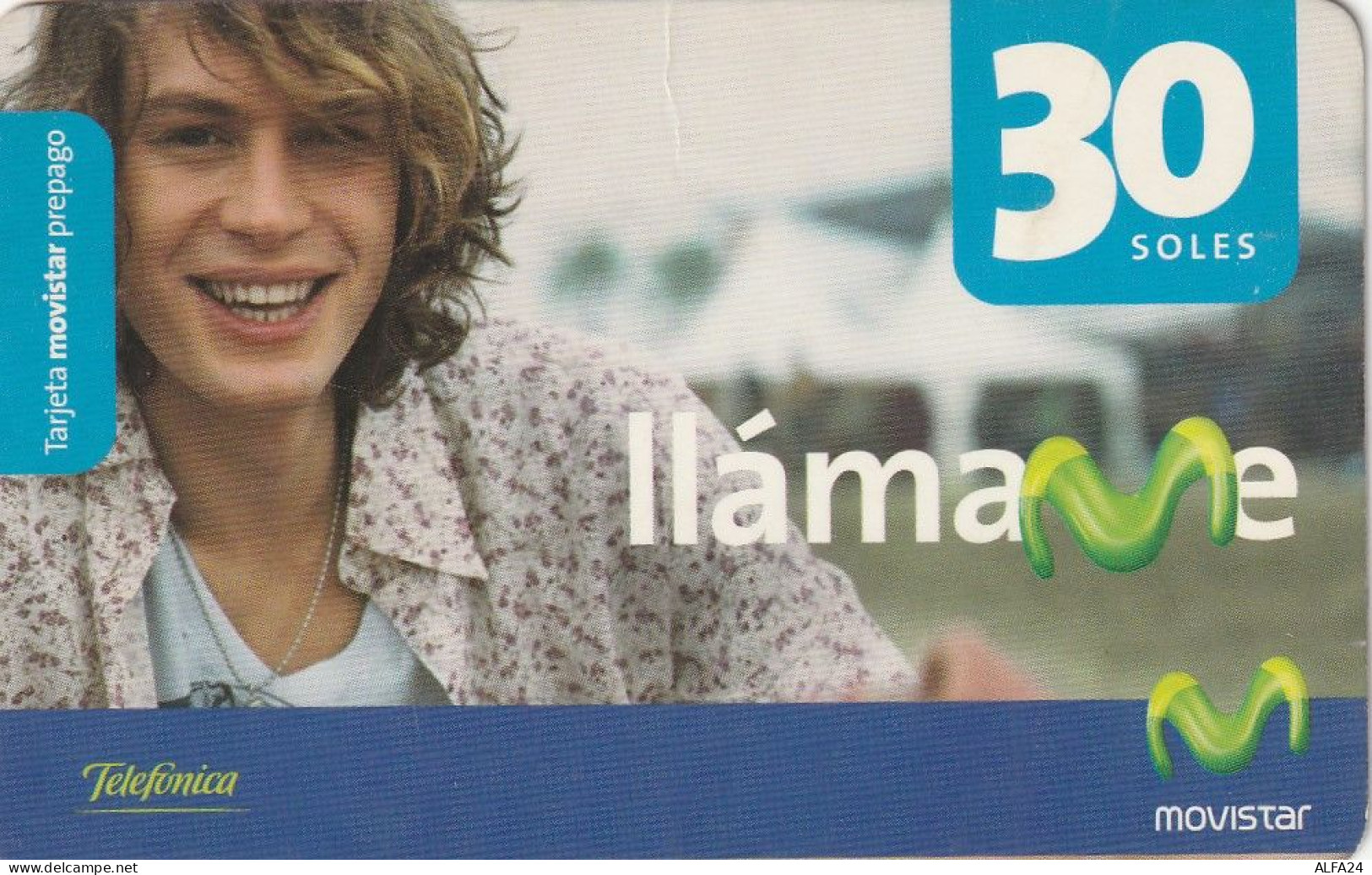 PREPAID PHONE CARD PERU  (E10.17.8 - Perù