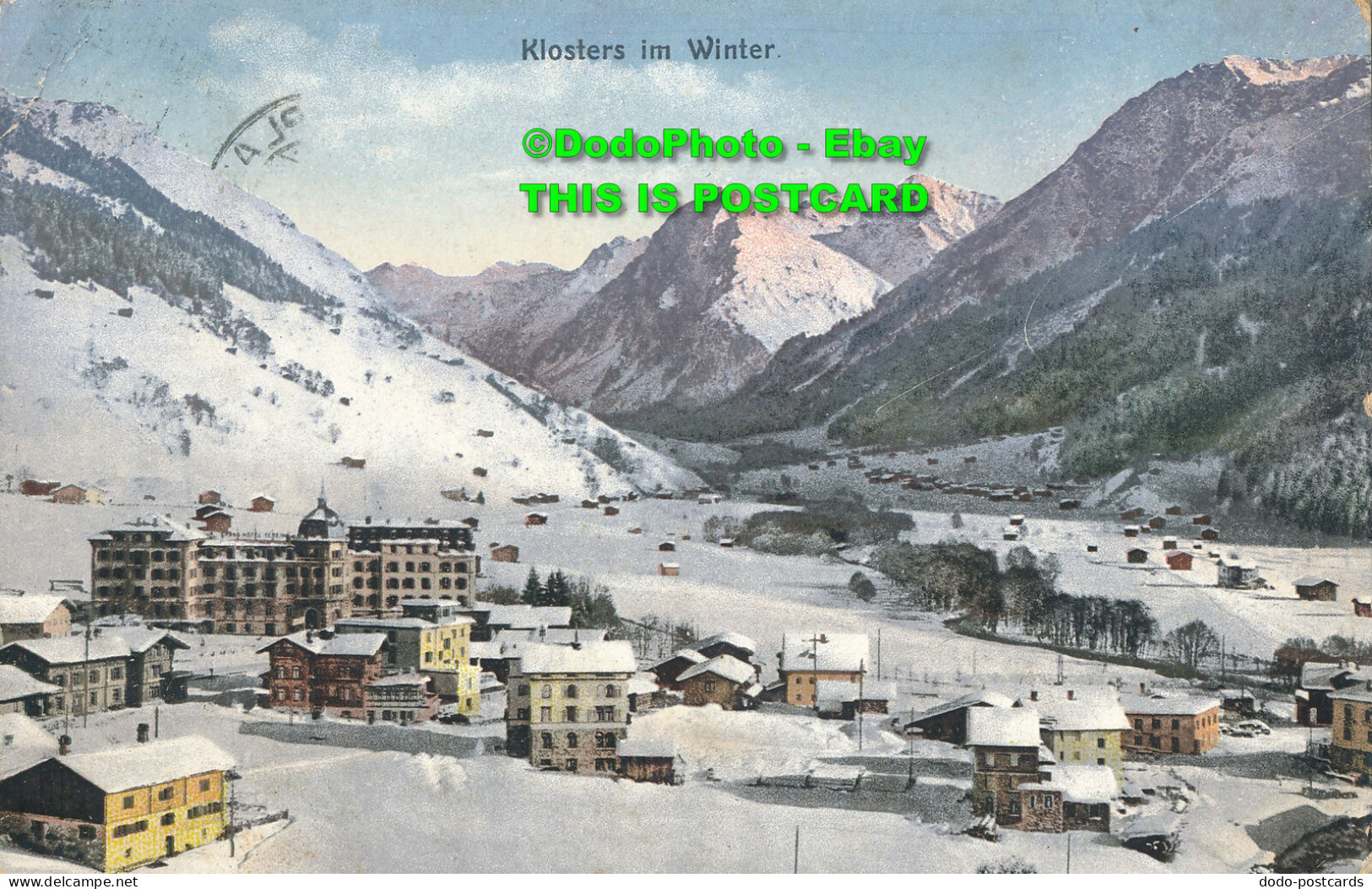 R358583 Klosters Im Winter. A. Buchi - Monde