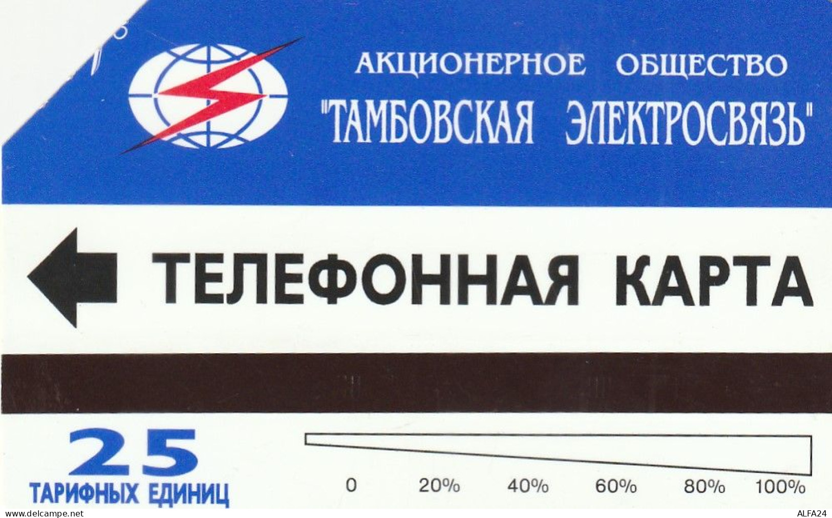 PHONE CARD RUSSIA TAMBOV (E10.16.8 - Russland