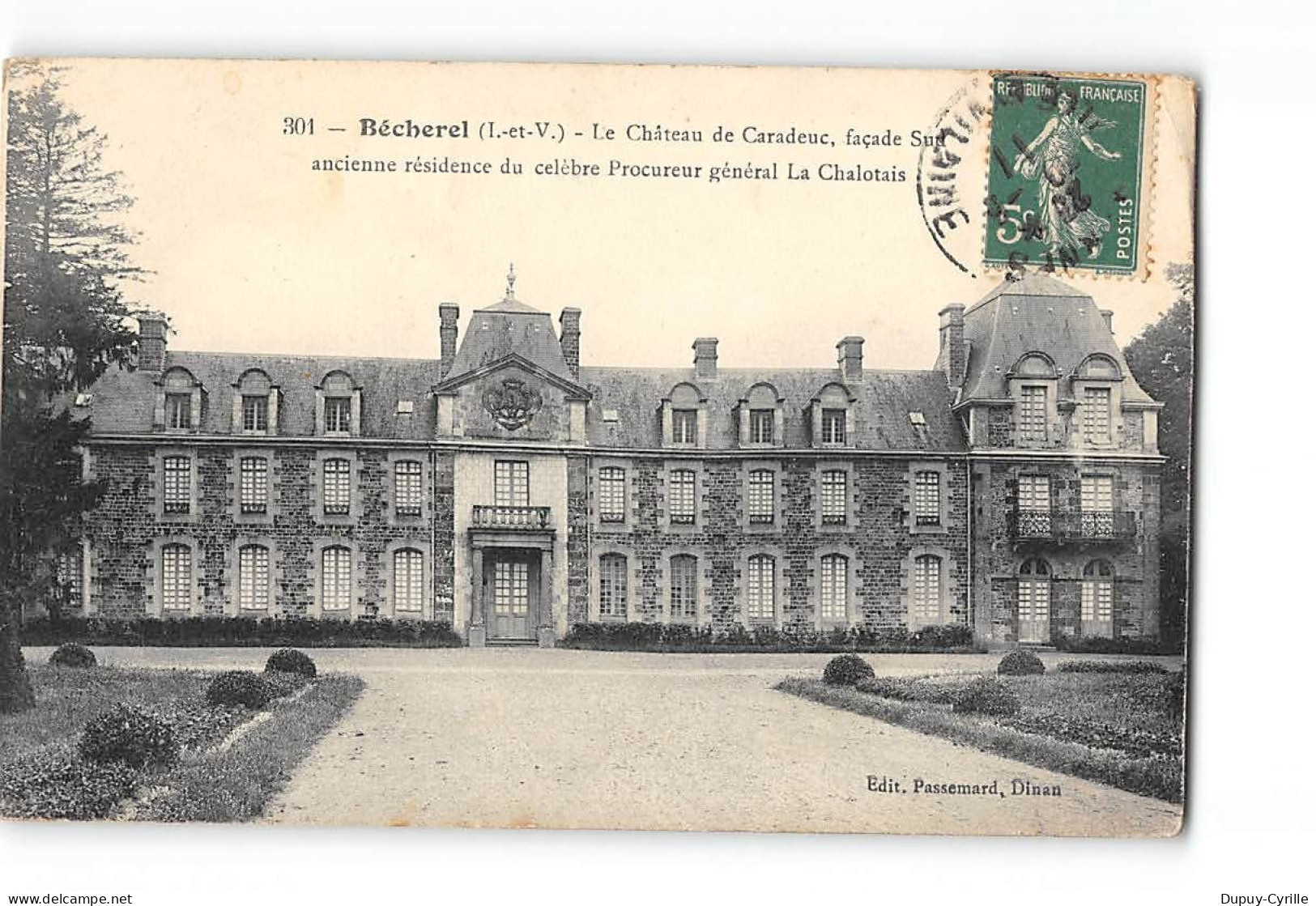 BECHEREL - Le Château De Caradeuc - Très Bon état - Bécherel