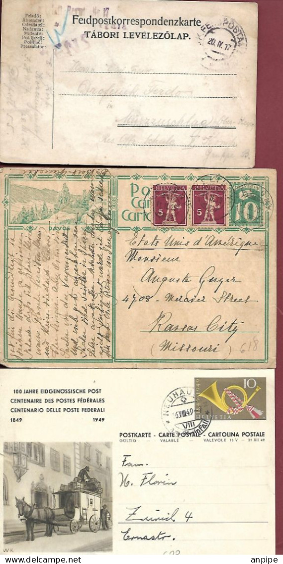 SUIZA.  HISTORIA POSTAL - Cartas & Documentos