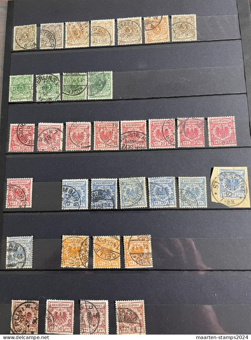 Reich, Collection Nrs. 45/50, All O AND Officially Assessed, Catalogue Value 665, Desired Revenue Min. 100 - Gebruikt