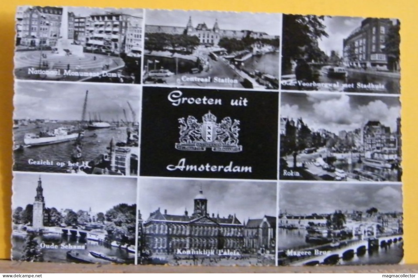 (AMS2) AMSTERDAM - GROETEN UIT AMSTERDAM - VEDUTINE - VIAGGIATA - Amsterdam