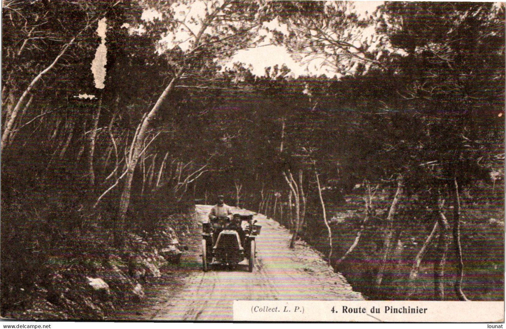 83 HYERES  - "Mont Des Oiseaux " - Route Du Pinchinier - Auto - - Hyeres