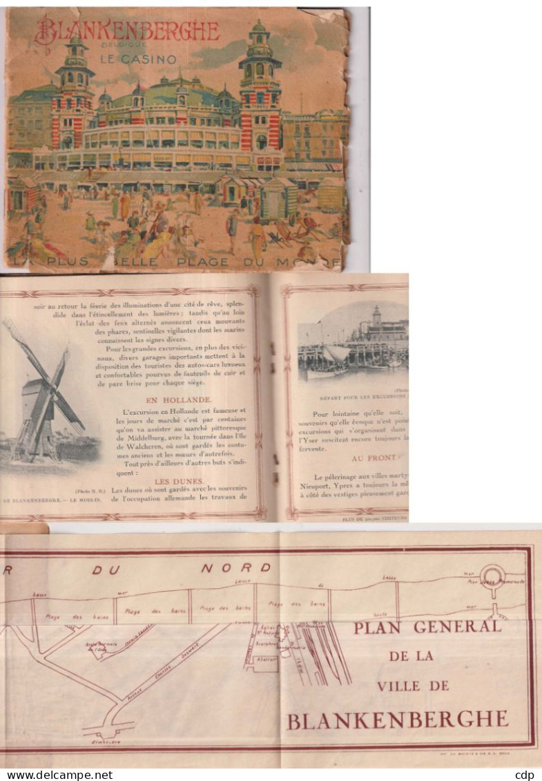 Ancienne Brochure Blankenberghe - Dépliants Turistici