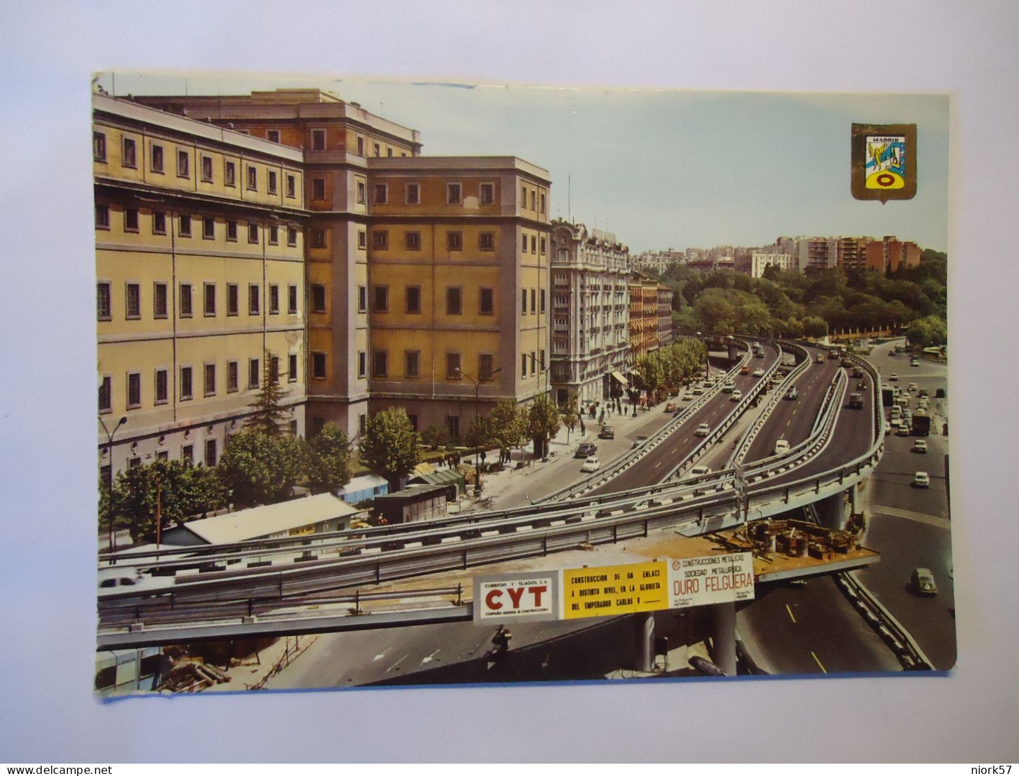 SPAIN   POSTCARDS MADRID  GLORIETA BRIDGE - Andere & Zonder Classificatie