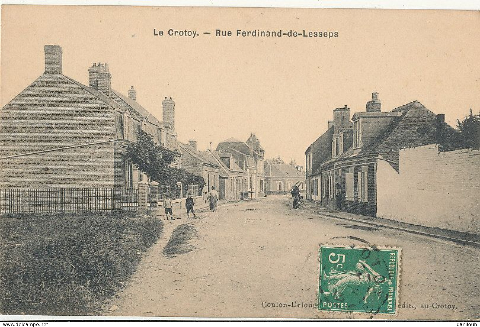 80 // LE CROTOY  Rue Ferdinand De Lesseps - Le Crotoy