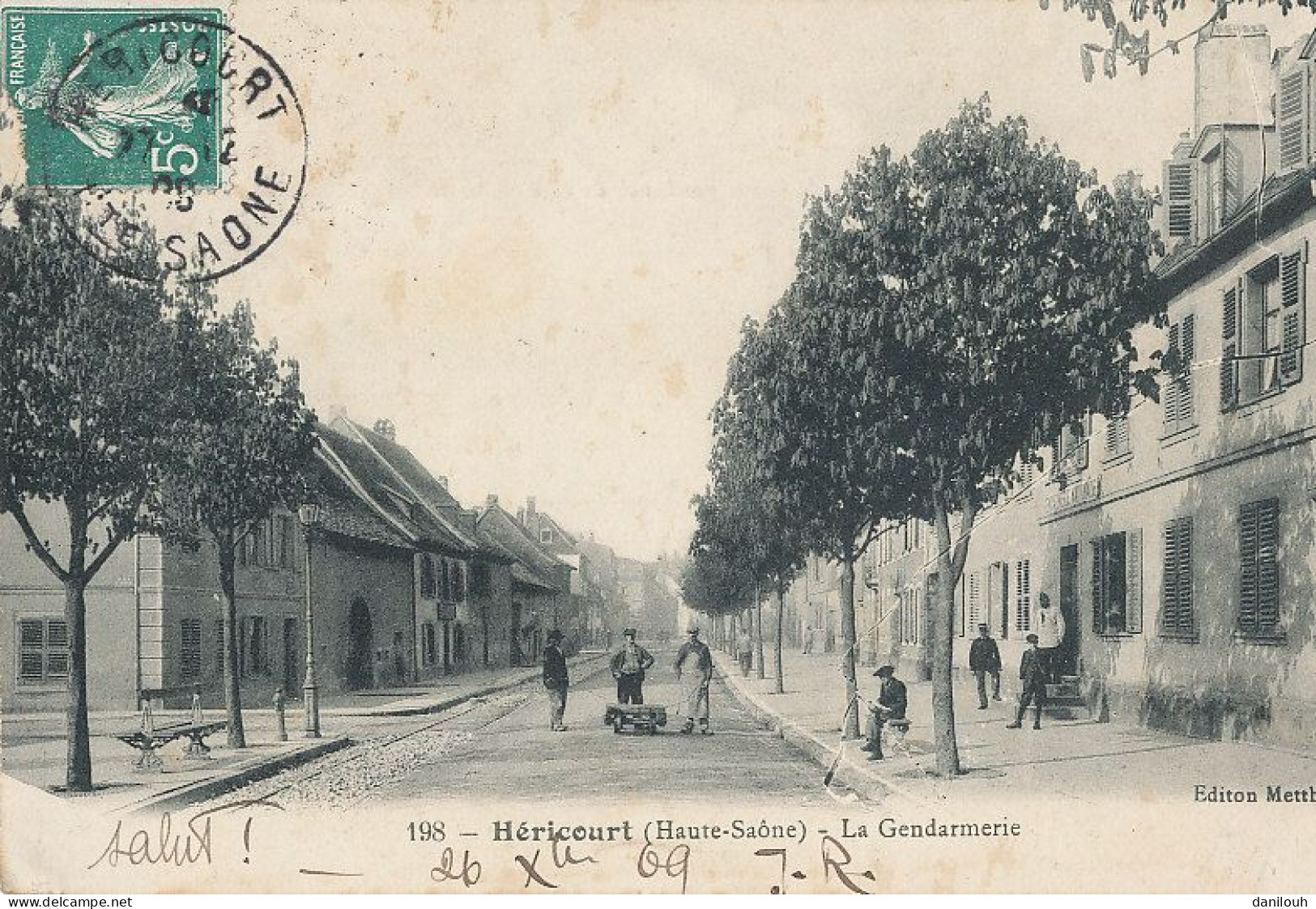 70 // HERICOURT    La Gendarmerie   Edit Metthez - Héricourt