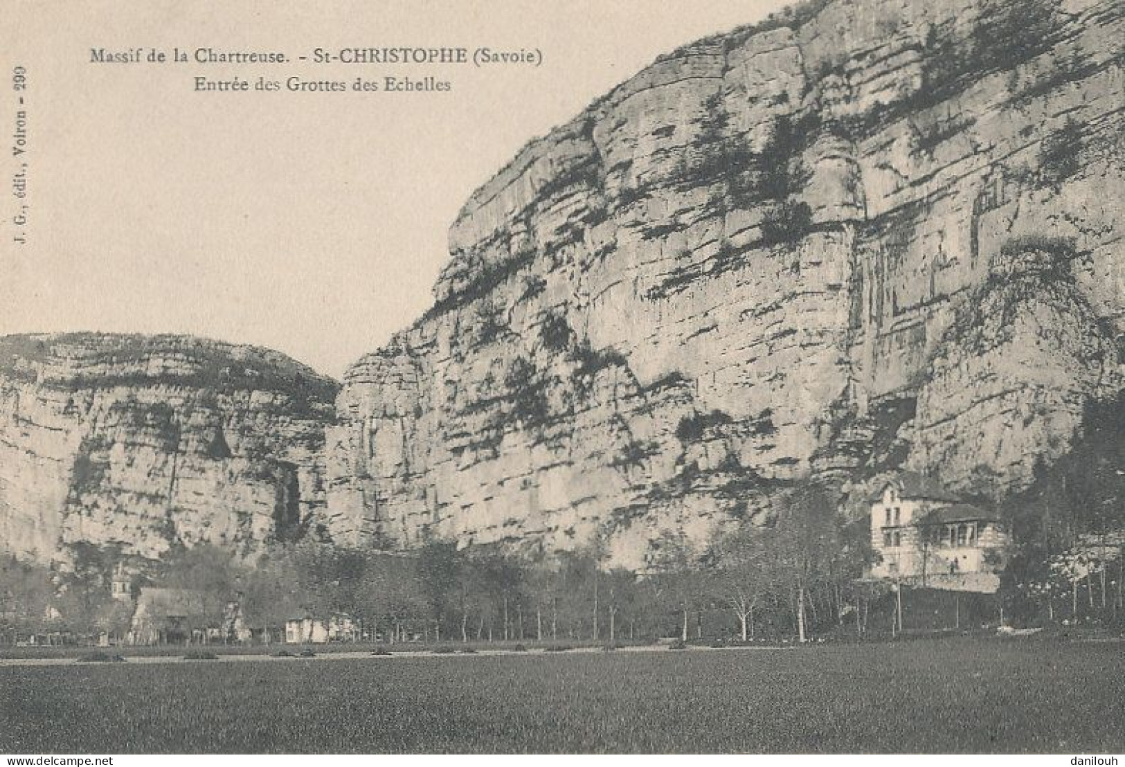 73 // Massif De La Chartreue   SAINT CHRISTOPHE   Entrée Des Grottes Des Echelles - Altri & Non Classificati