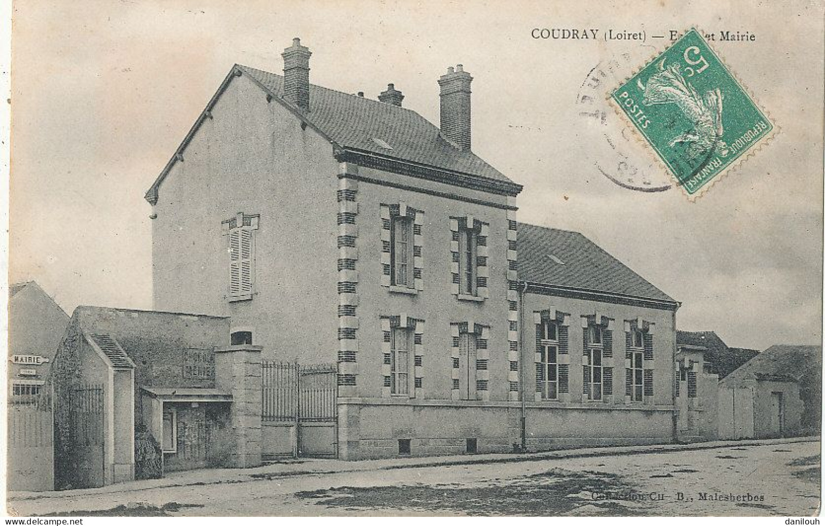 45 // COUDRAY   Ecole Et Mairie - Autres & Non Classés