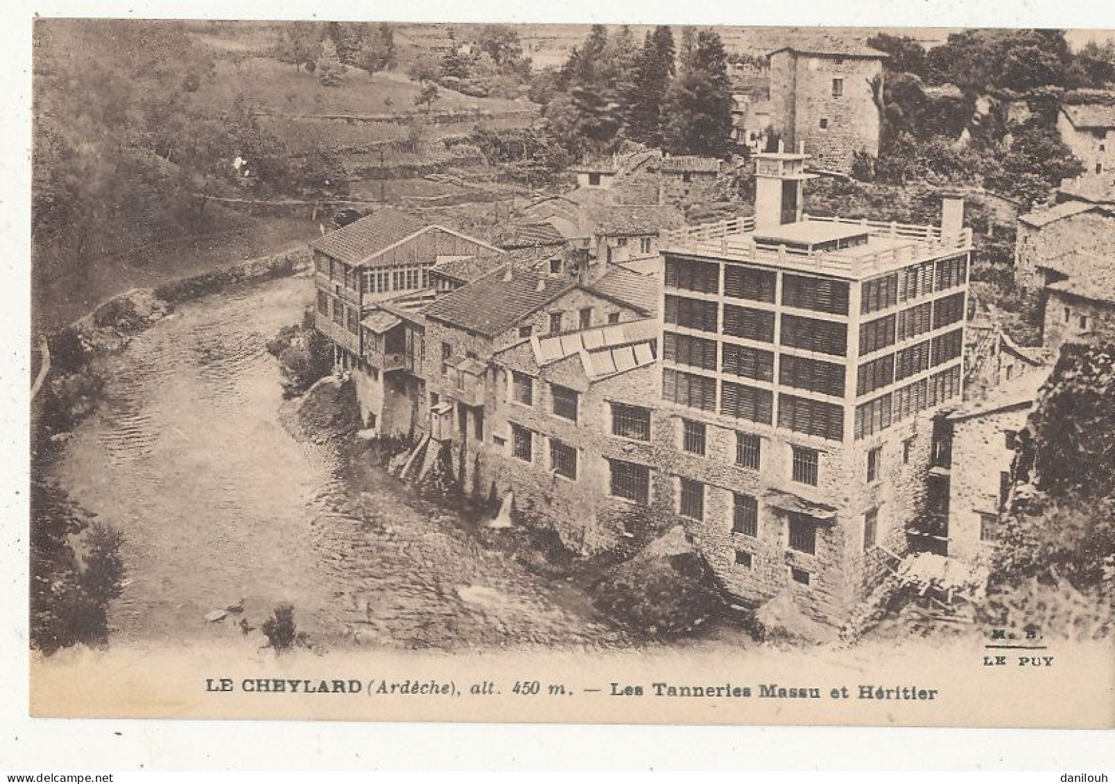 07 // LE CHEYLARD    Les Tanneries Massu Et Héritier   - Le Cheylard