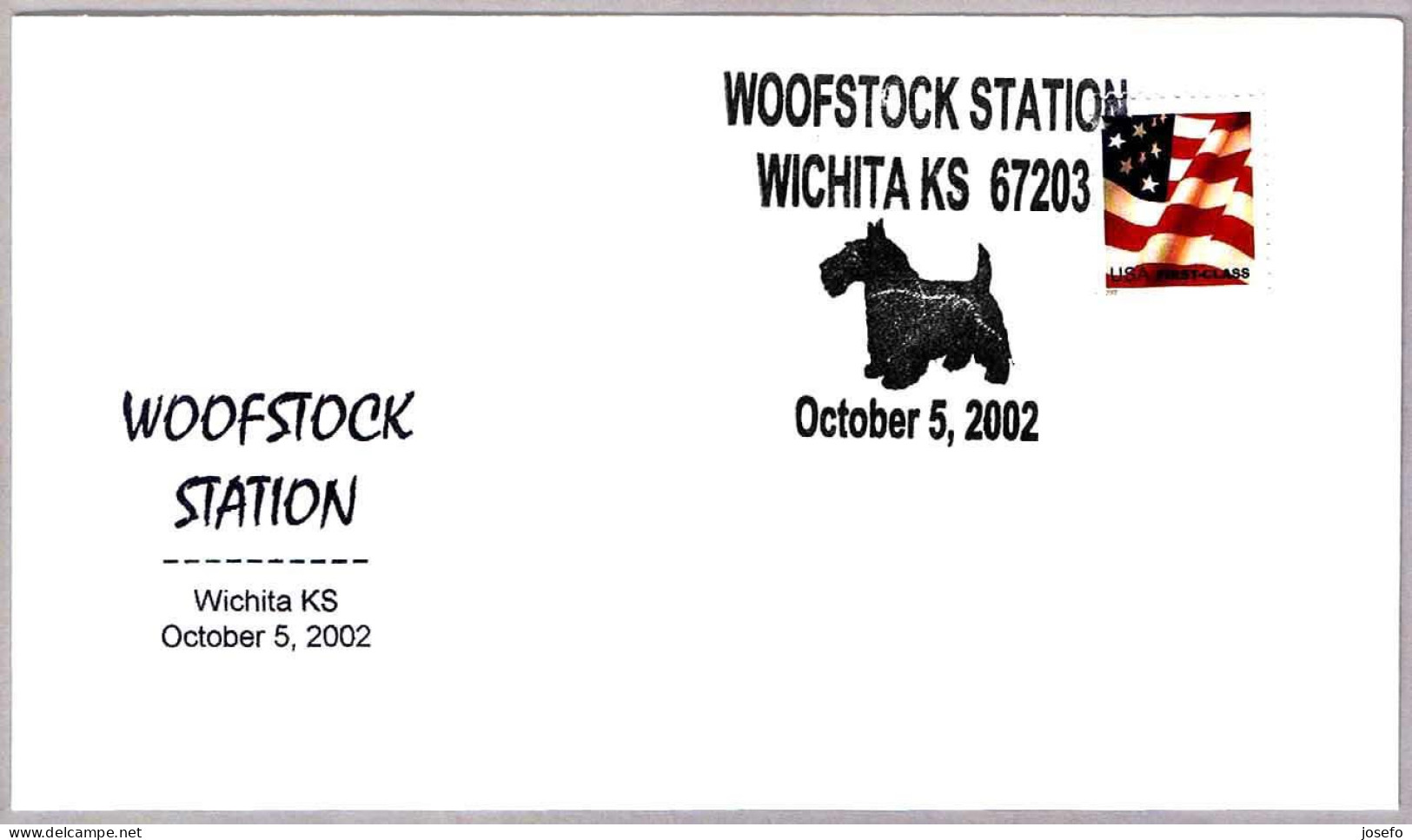 WOOFSTOCK STATION - SCHANAUZER. Perro - Dog. Wichita KS 2002 - Honden