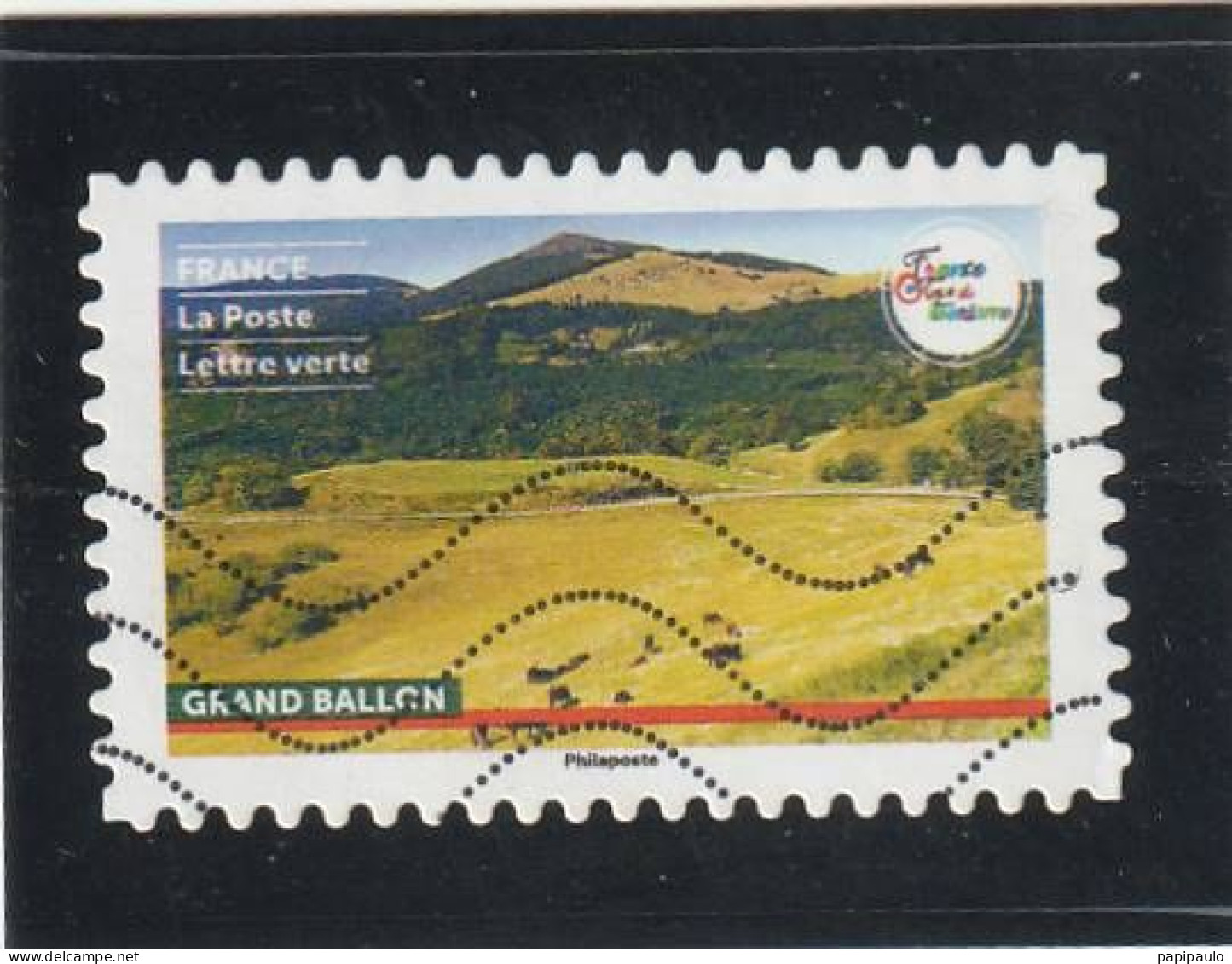 FRANCE 2021 Y&T 2028 Lettre Verte Lieu Naturel - Used Stamps
