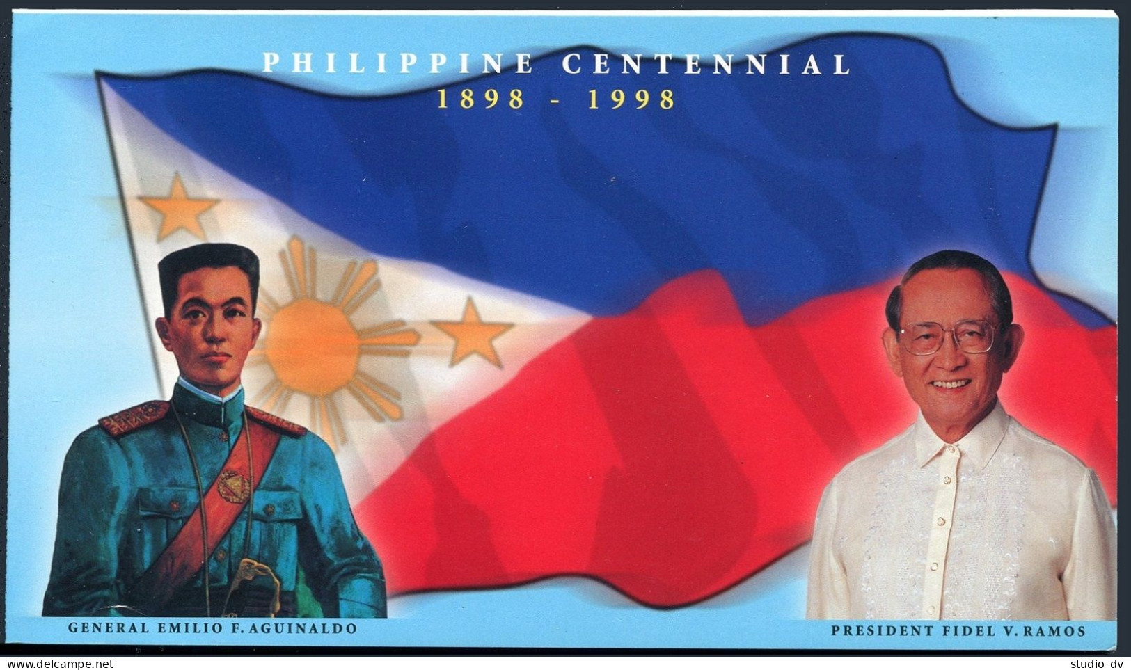 Philippines 2550A Booklet, MNH. Philippine Centennial, 1998. - Filippine