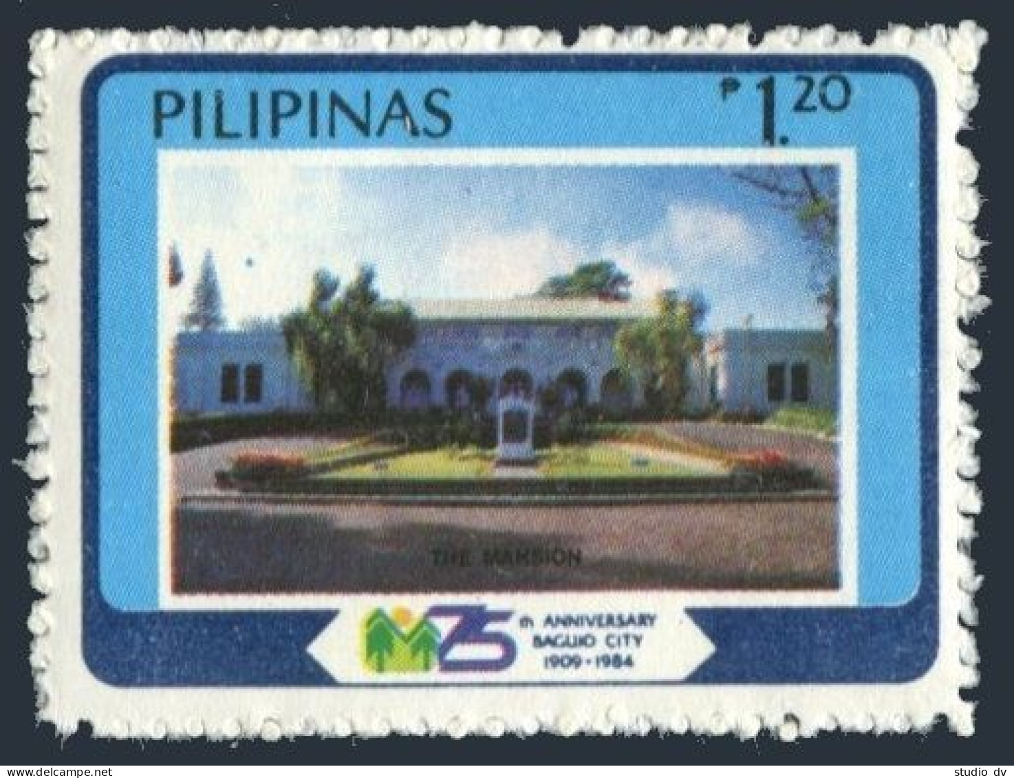 Philippines 1706, MNH. Michel 1616. Baguio City, 75th Ann. 1984. - Filipinas