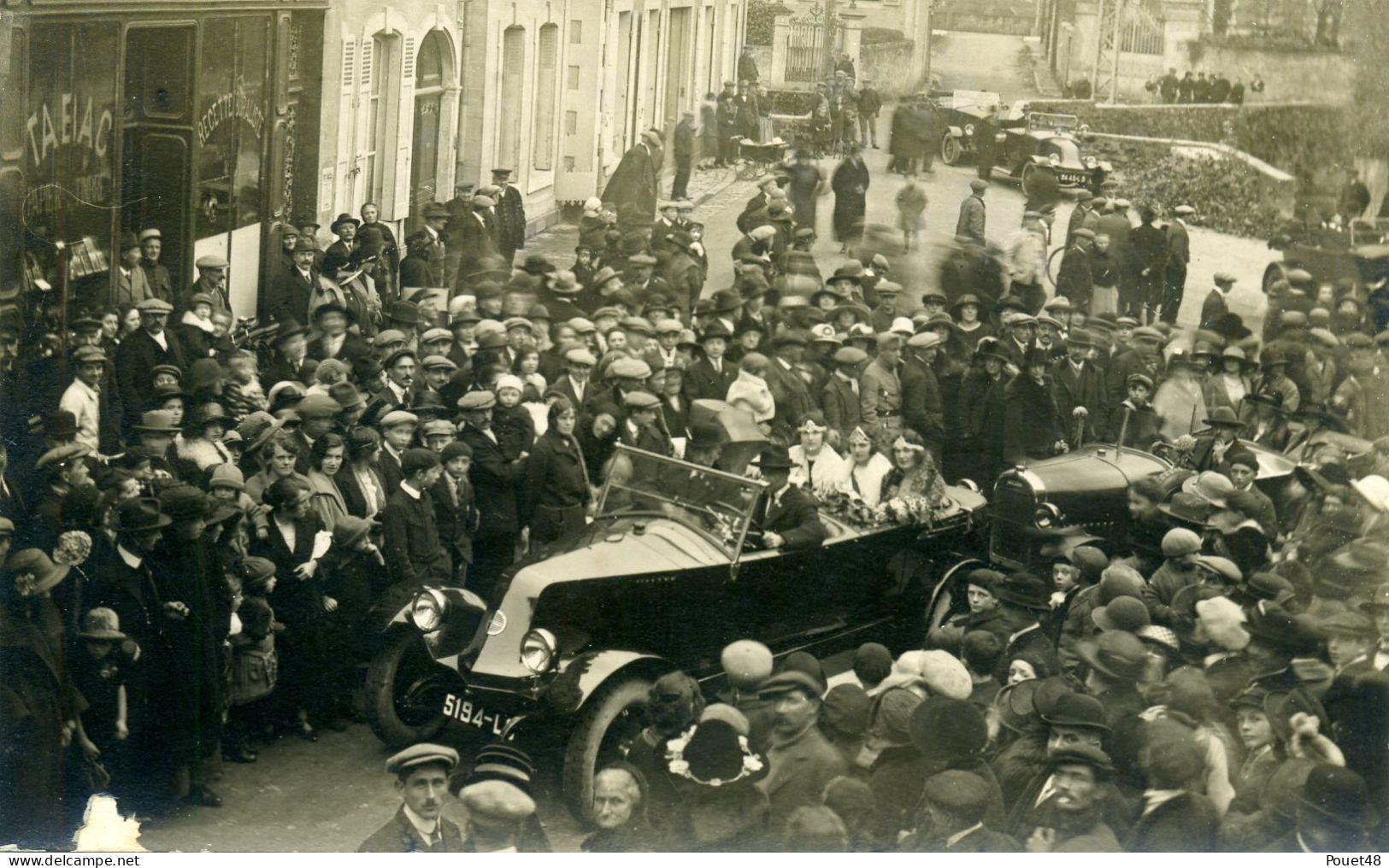 72 - LA FERTE BERNARD - Fête De La Madelon Vers 1925 Place De La Lice - Carte Photo - La Ferte Bernard