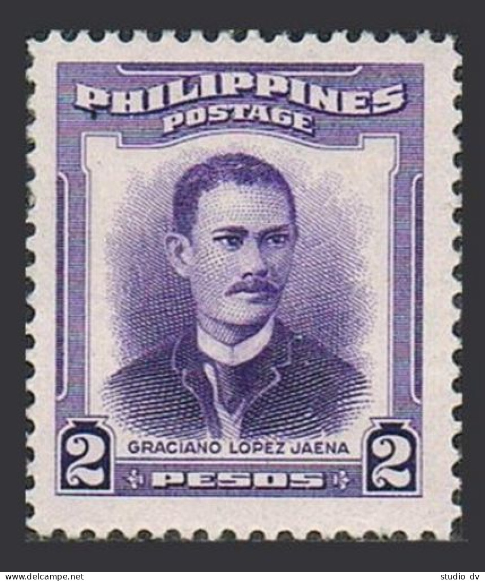 Philippines 601, Lightly Hinged. Michel 556. Graciano L. Jaena, 1952. - Philippines