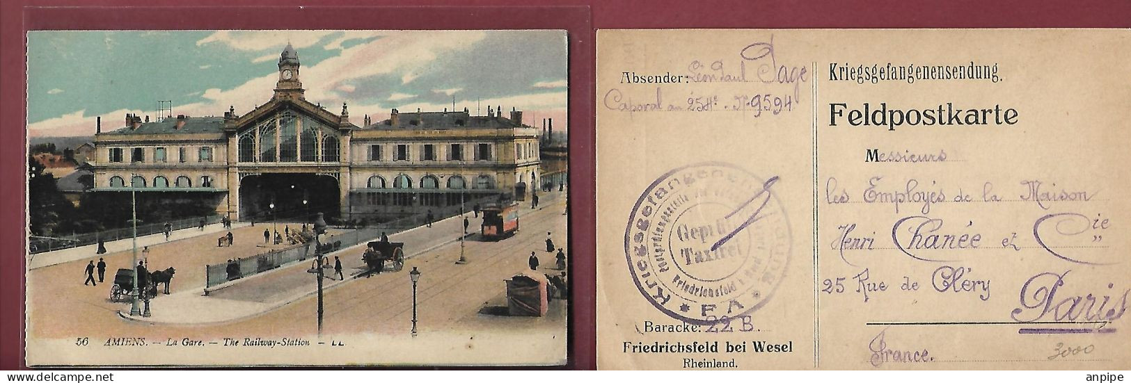 FRANCIA HISTORIA POSTAL - Covers & Documents