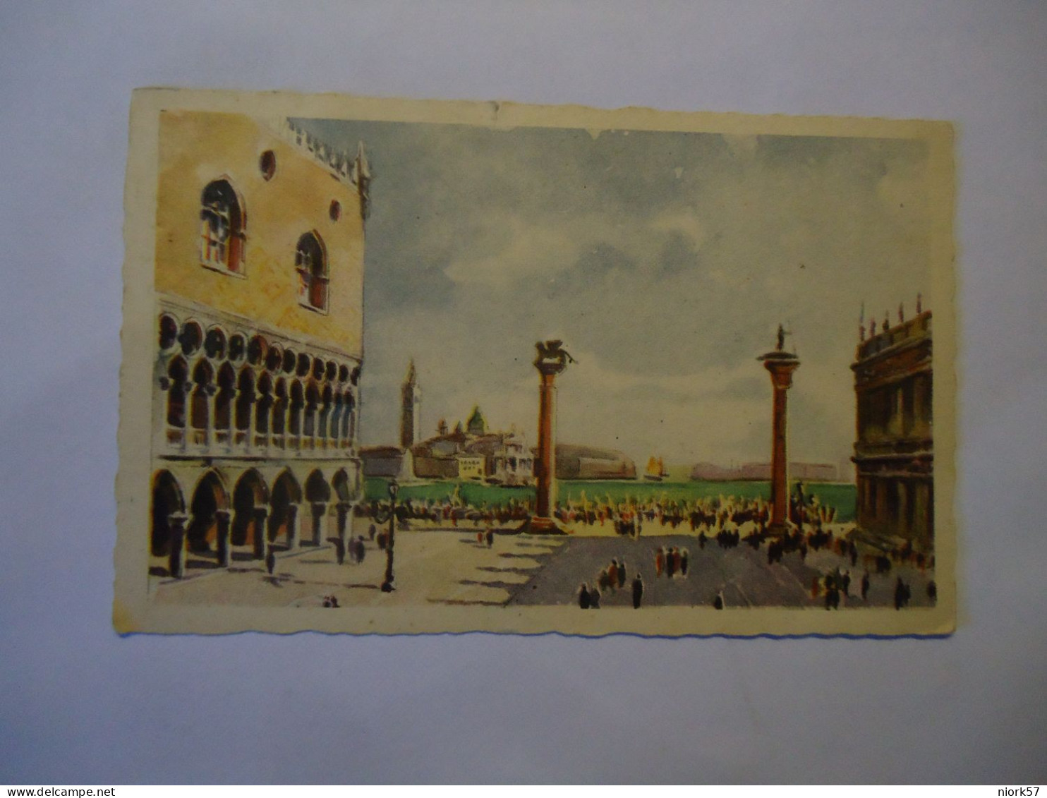 ITALY POSTCARDS VENEZIA  1932 STAMPS AND POSTMARK - Other & Unclassified