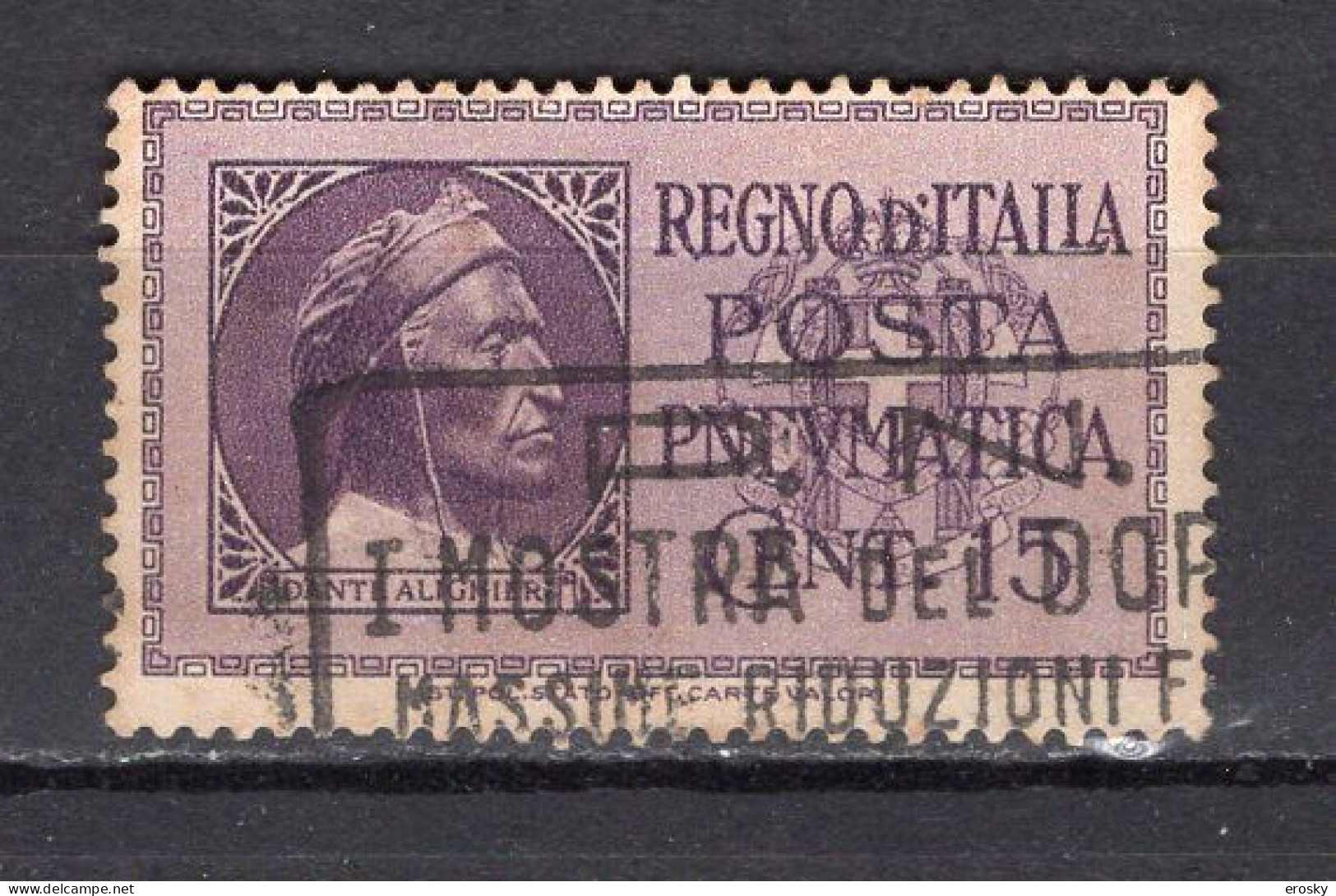 Z6068 - ITALIA REGNO PNEUMATICA SASSONE N°14 - Pneumatic Mail