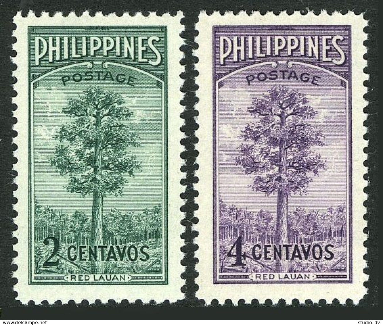 Philippines 540-541, MNH. Michel 506-507. Bureau Of Forestry, 50th Ann. 1950. - Philippinen