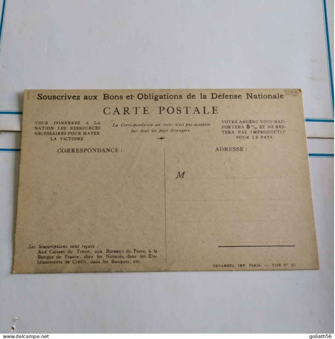 CPA Souscrivez Aux Bons De La Défense Nationale, Soldat Poilu, On Les Aura ! - War 1914-18