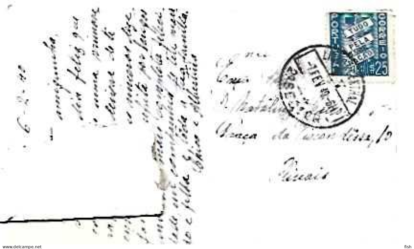 Portugal & Fantasia, Senhora, Ed. P.C Paris Serie 5051, Lisboa, Olivais, 1940 (8888) - Lettres & Documents