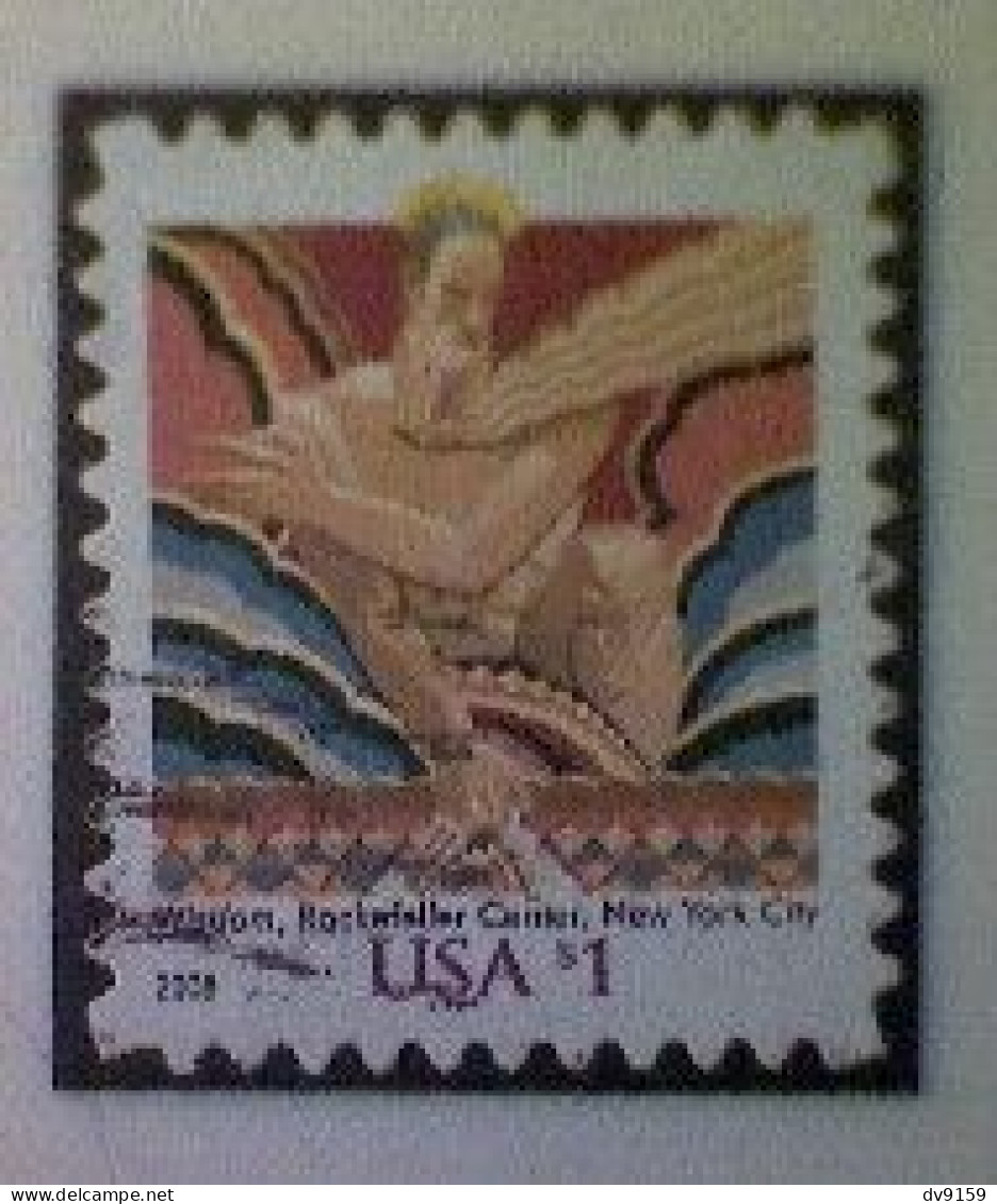 United States, Scott #3766a, Used(o), 2008, Wisdom, $1.00, Multicolored - Oblitérés