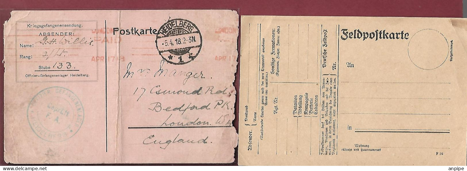 ALEMANIA.HISTORIA POSTAL - Covers & Documents