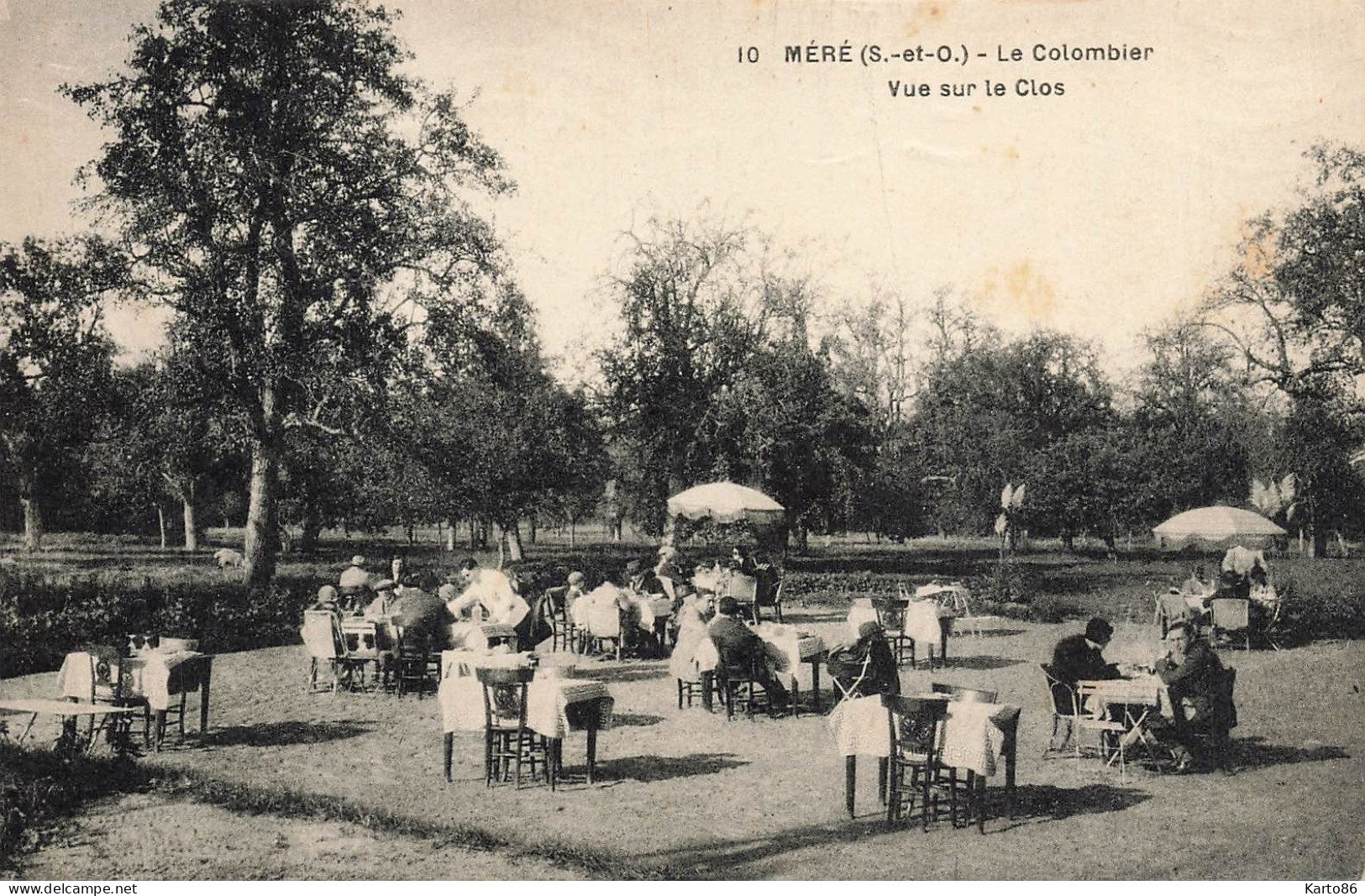 Méré * Le Colombier * Vue Sur Le Clos * Bar Buvette - Autres & Non Classés